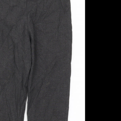 TU Girls Grey  Polyester Dress Pants Trousers Size 8 Years  Regular Zip