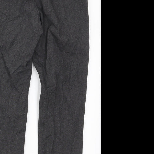 TU Girls Grey  Polyester Dress Pants Trousers Size 8 Years  Regular Zip