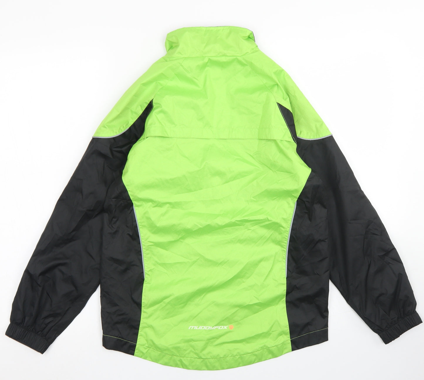 Muddyfox Boys Green   Jacket  Size 9-10 Years  Zip
