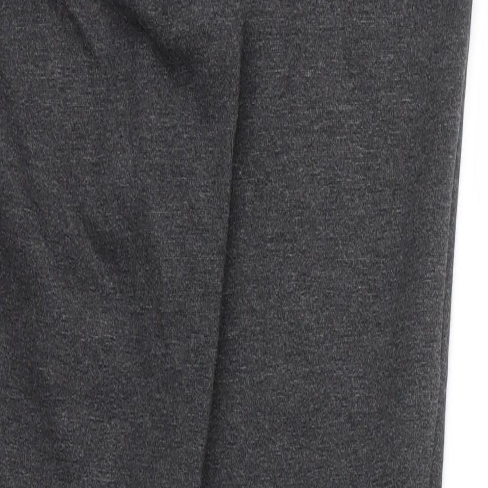 Papaya Womens Grey  Viscose Carrot Trousers Size 10 L24 in Regular