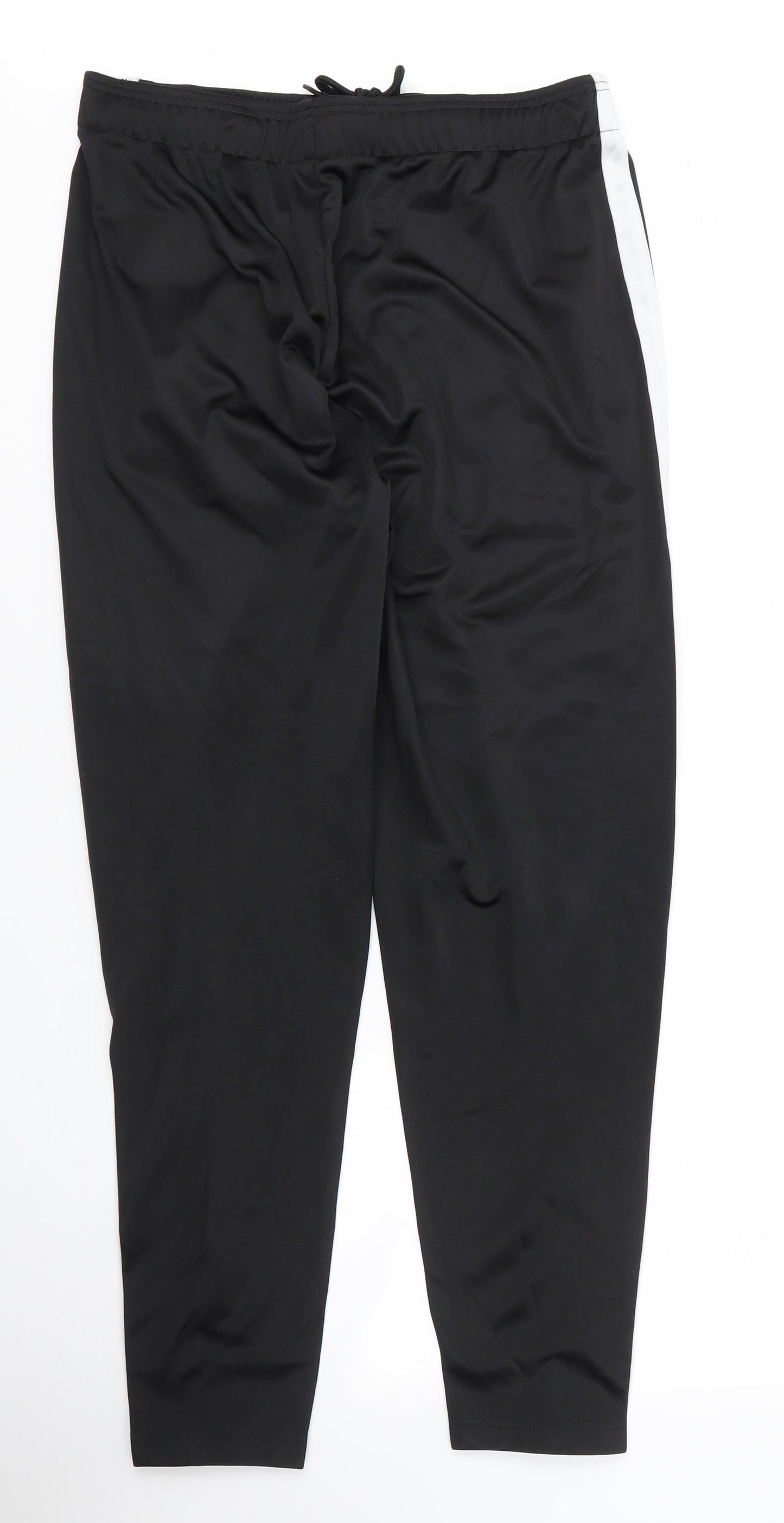 Lonsdale Mens Black  Polyester Sweatpants Trousers Size M L28 in Regular Drawstring