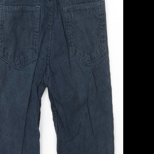 H&M Baby Blue  Cotton Capri Jeans Size 12 Months  Button
