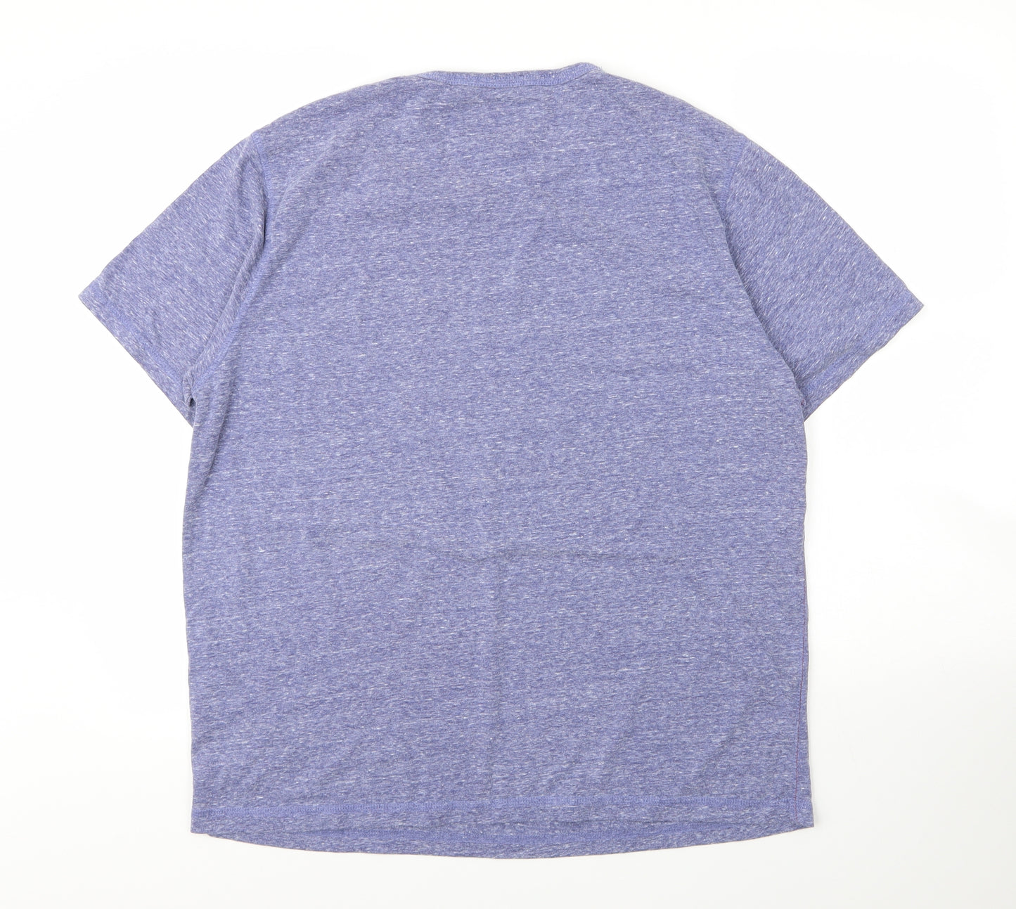 Matalan Mens Blue  Cotton  T-Shirt Size XL Round Neck