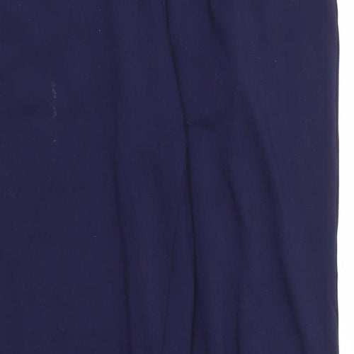 NEXT Womens Blue  Polyester Sweatpants Trousers Size 10 L23 in Regular Drawstring