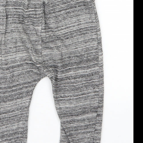 George Boys Grey  Cotton Capri Leggings Size 6-9 Months  Drawstring
