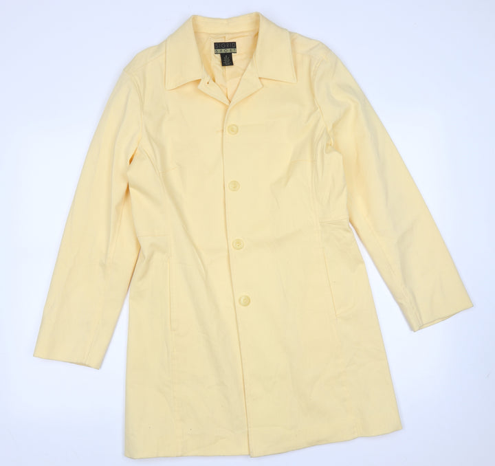 Sigrid Sport Womens Yellow   Jacket  Size 6  Button