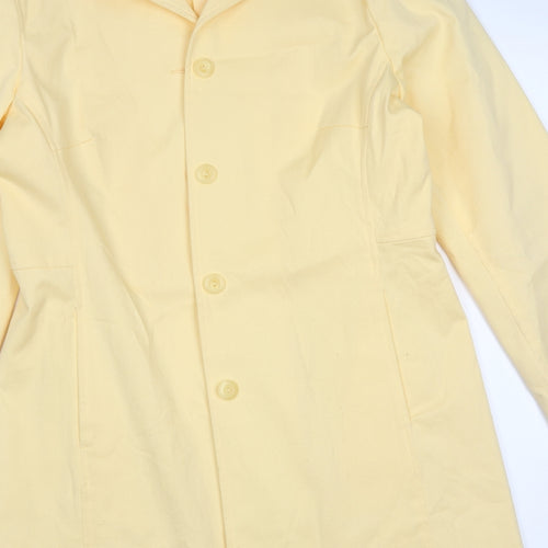 Sigrid Sport Womens Yellow   Jacket  Size 6  Button