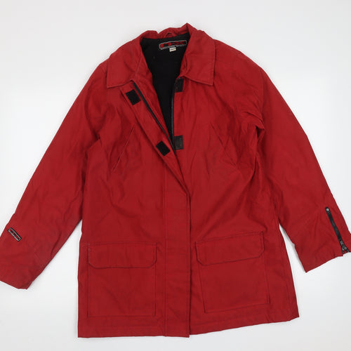 NX branded sport Womens Red   Jacket  Size S  Zip
