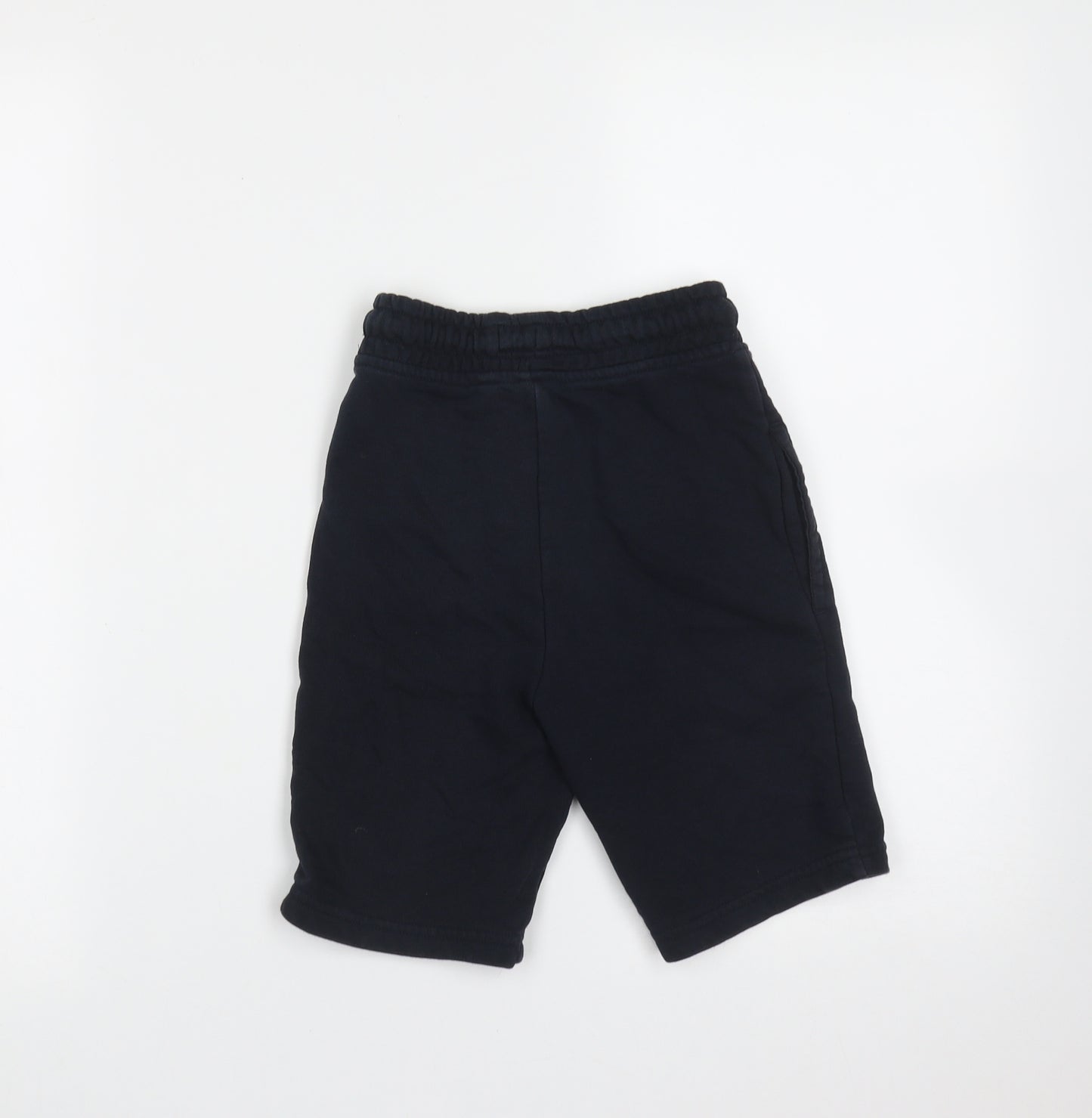 NEXT Boys Blue  Cotton Sweat Shorts Size 8 Years  Regular Drawstring