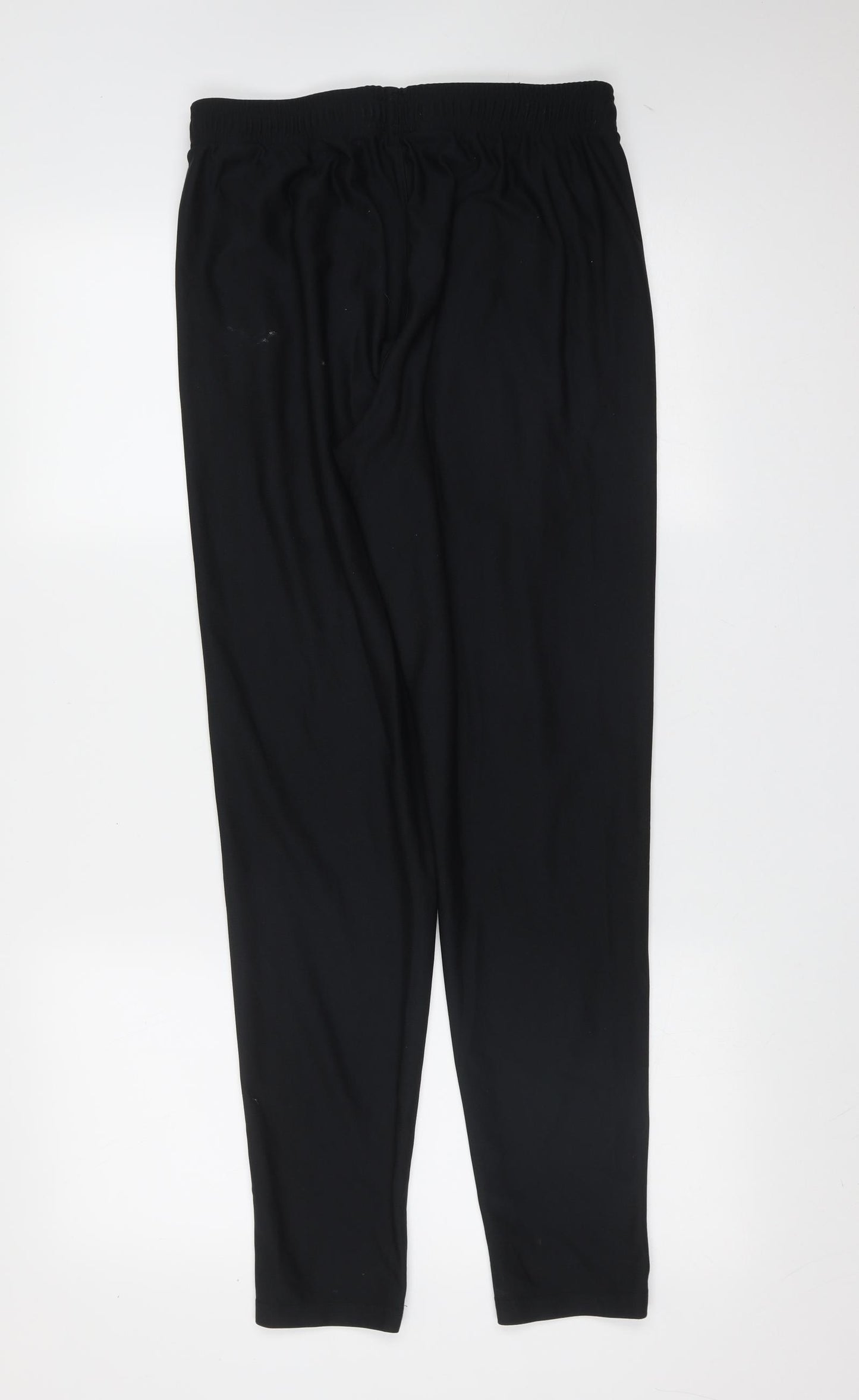 Under armour Mens Black  Polyester Jogger Trousers Size M L30 in Regular Drawstring