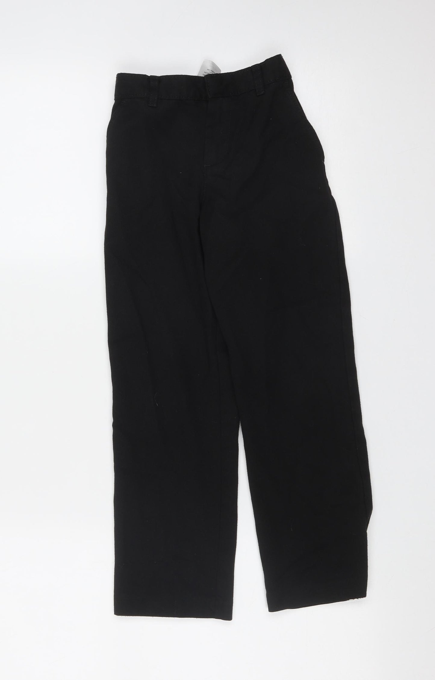 George Boys Black  Polyester  Trousers Size 6-7 Years  Regular  - school