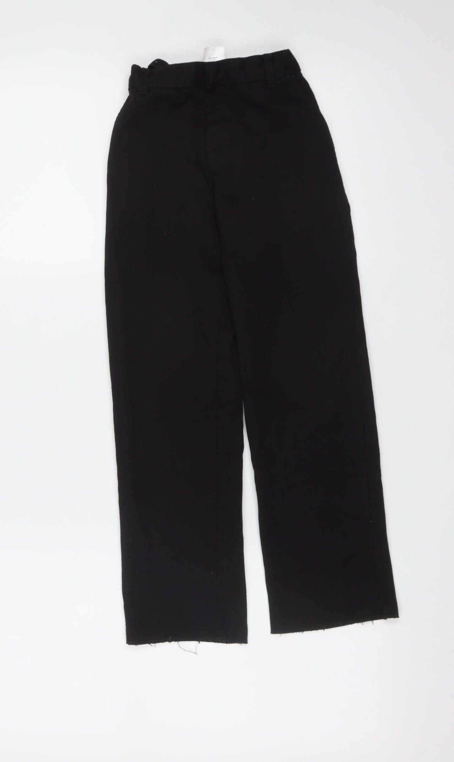 George Boys Black  Polyester  Trousers Size 6-7 Years  Regular  - school