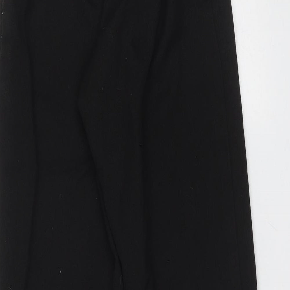 George Boys Black  Polyester  Trousers Size 6-7 Years  Regular  - school