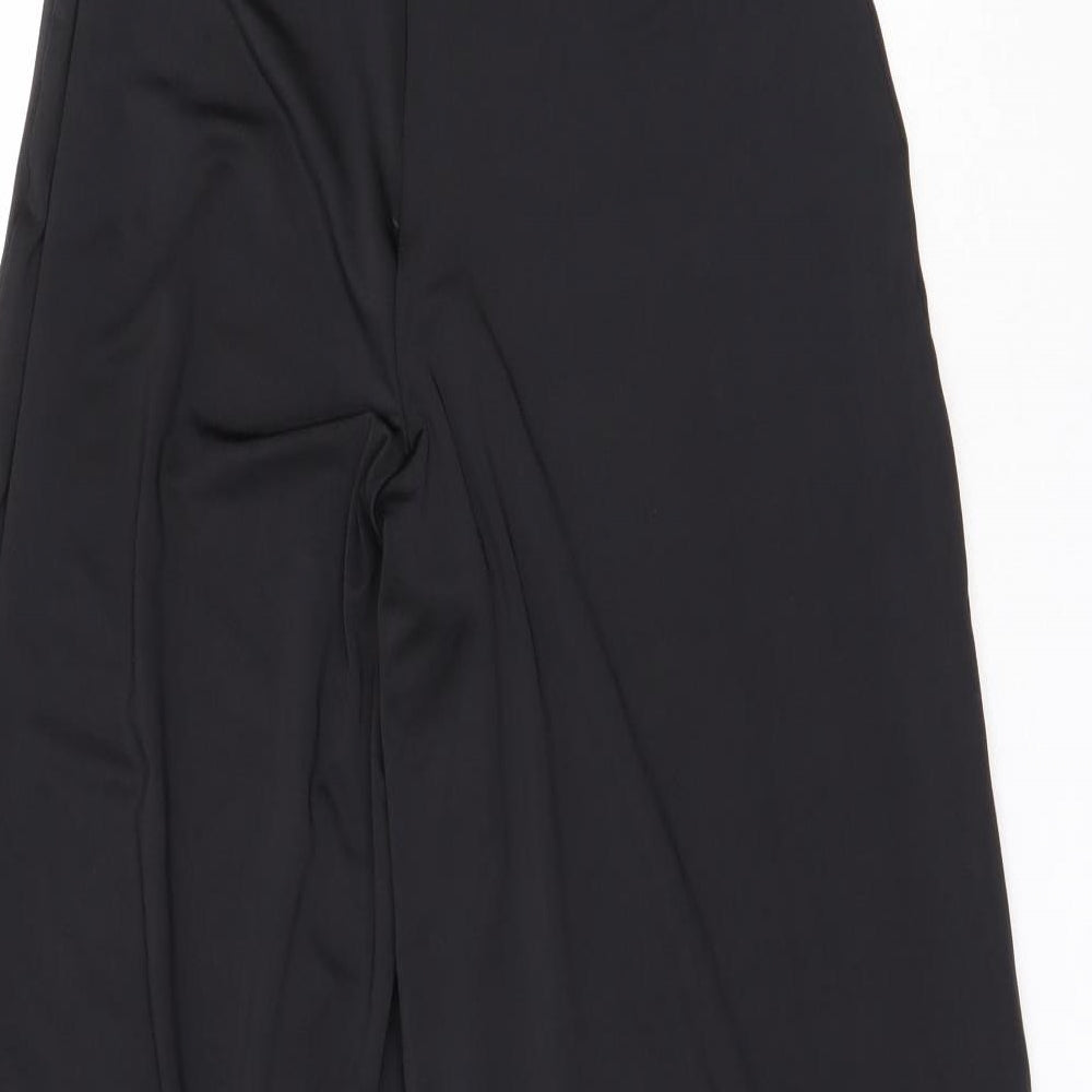 Oh Polly Womens Black  Polyester Jumpsuit One-Piece Size 10