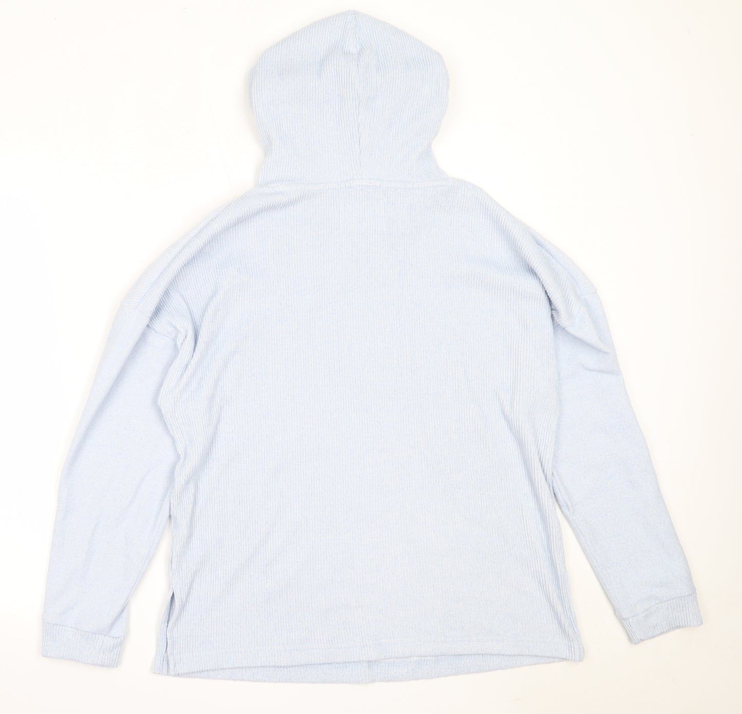 F&F Womens Blue  Polyester Pullover Hoodie Size M
