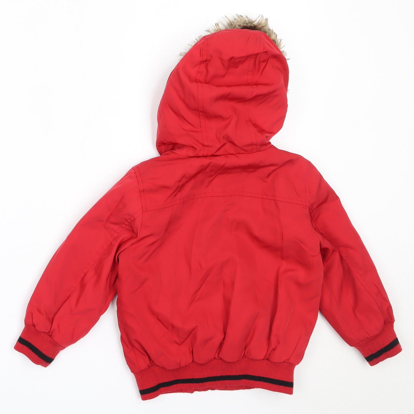 George Boys Red   Basic Coat Coat Size 18-24 Months