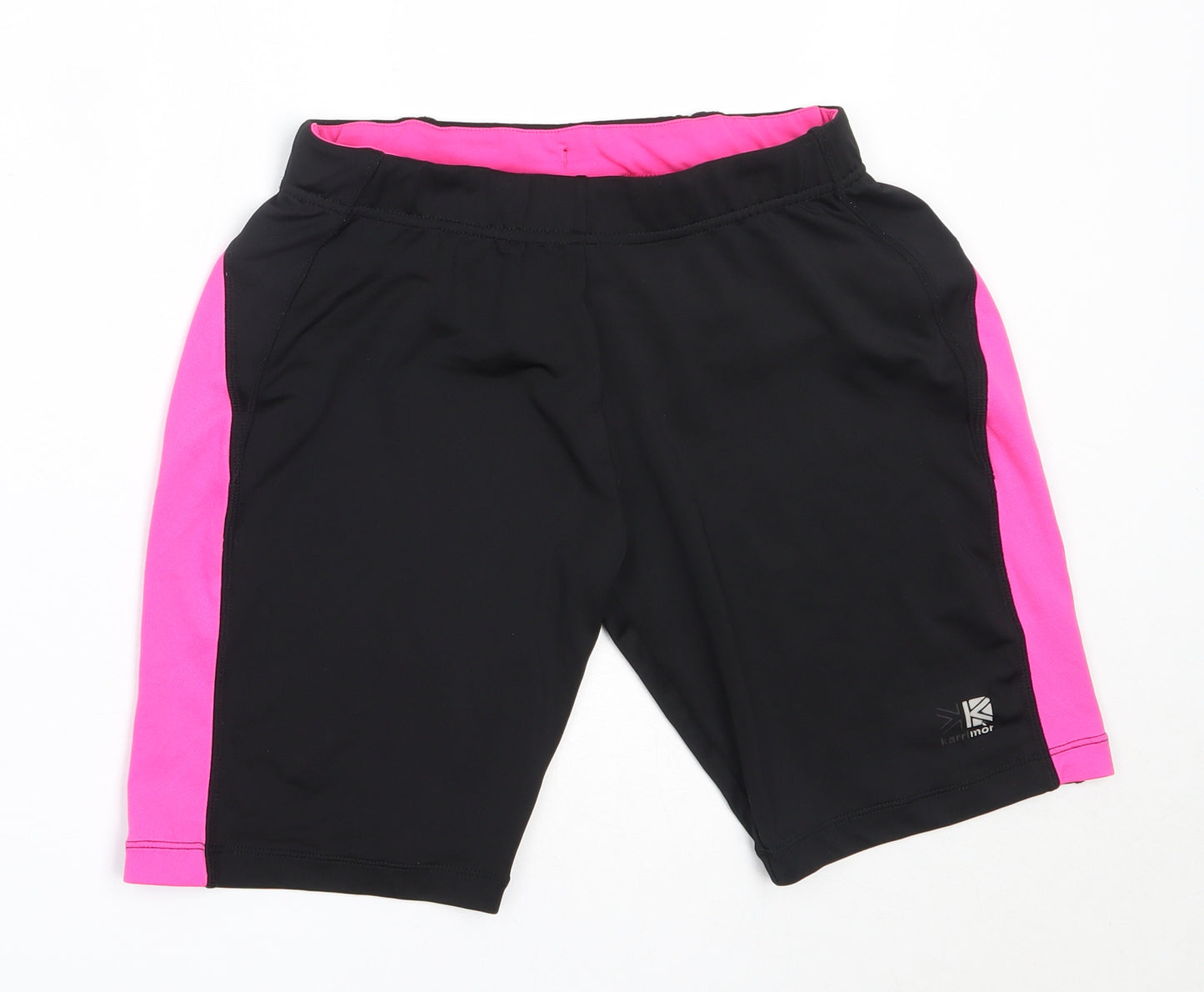 Karrimor Womens Black  Cotton Sweat Shorts Size 14  Regular