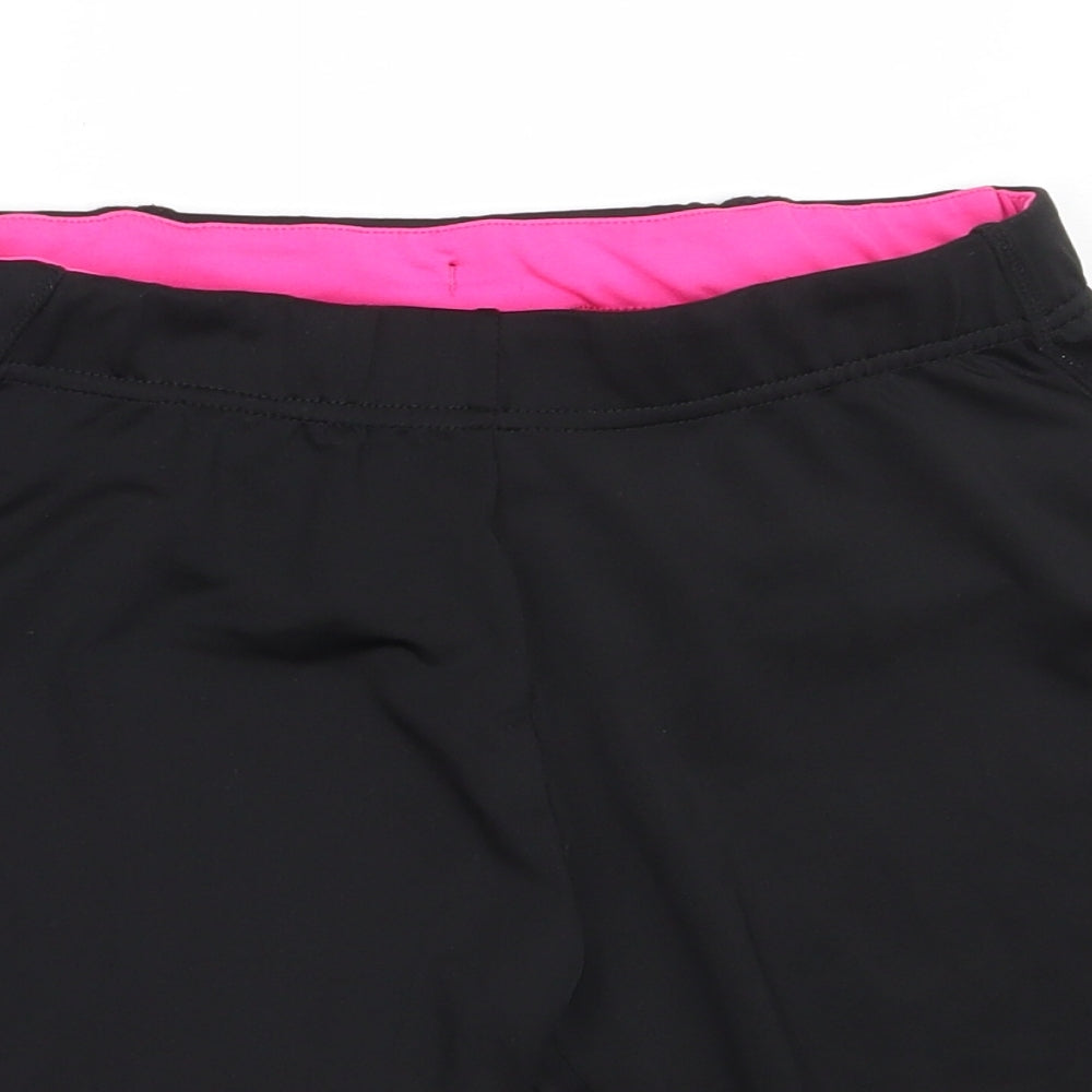 Karrimor Womens Black  Cotton Sweat Shorts Size 14  Regular