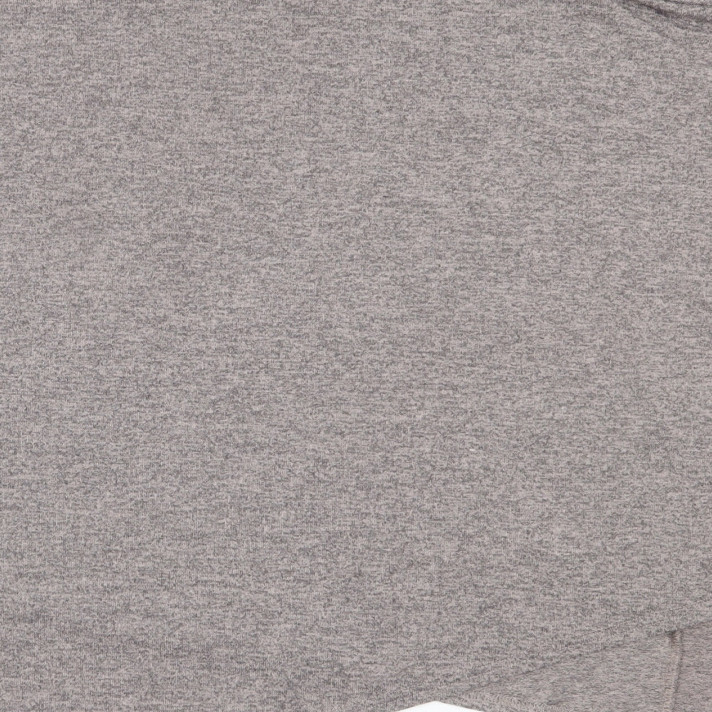 New Look Womens Grey Roll Neck  Polyester Pullover Jumper Size S