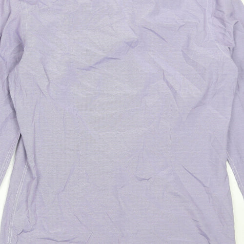 NEXT Mens Blue  Polyester  Button-Up Size 15.5 Collared
