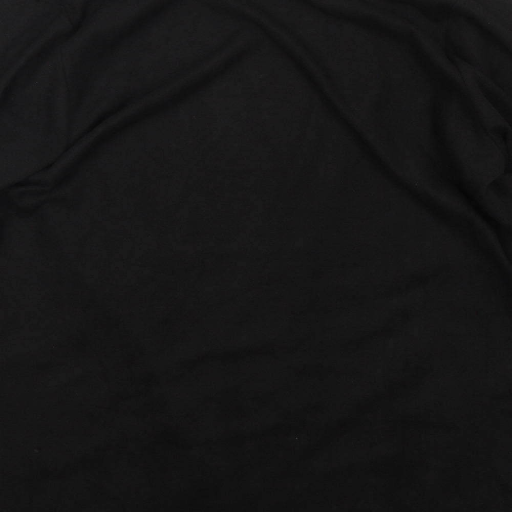 George Womens Black V-Neck  Polyester Cardigan Jumper Size 20