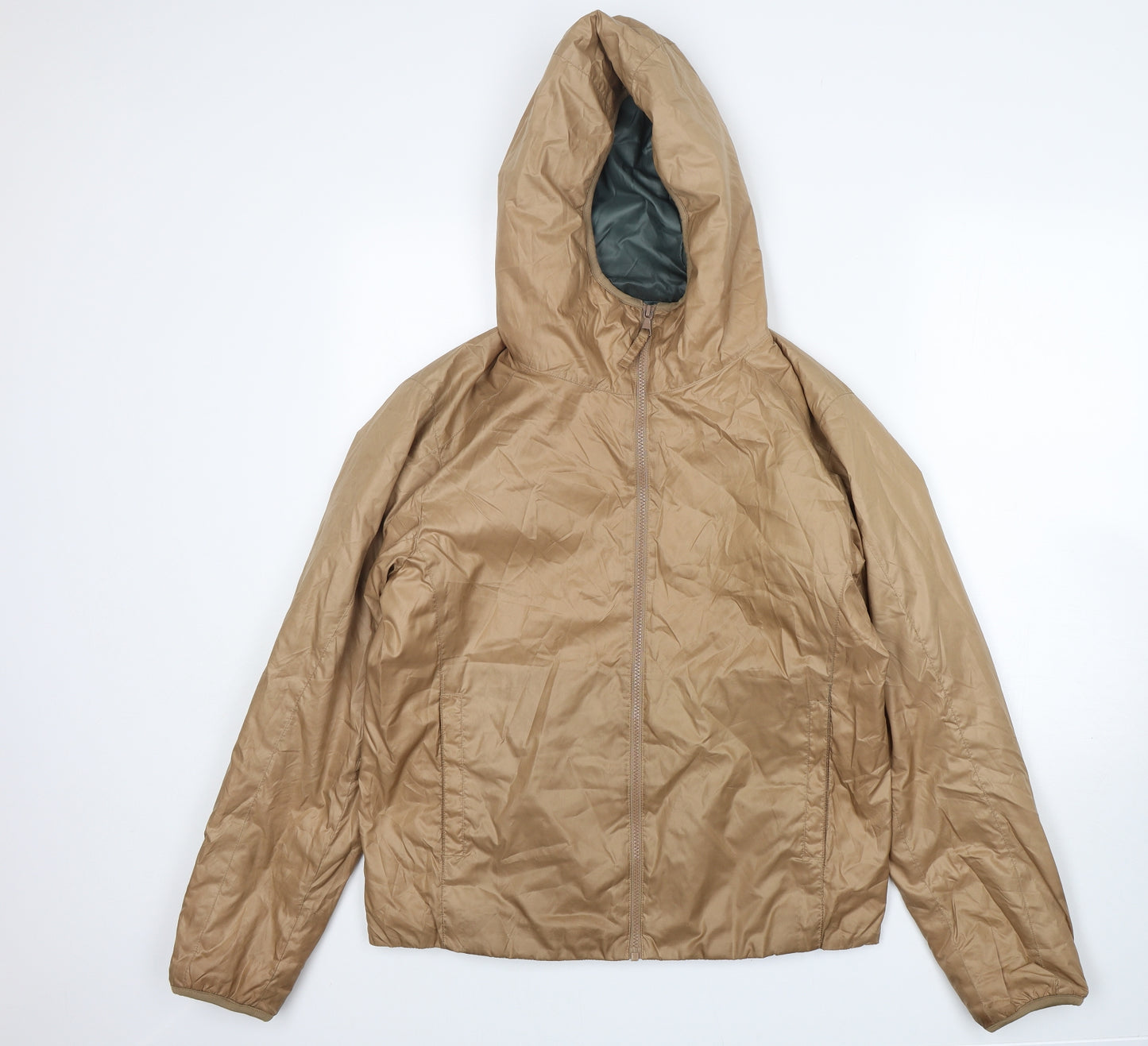 Uniqlo Mens Brown   Rain Coat Coat Size M