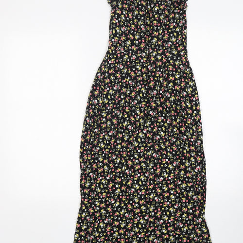 New Look Girls Multicoloured Floral Viscose Playsuit One-Piece Size 9 Years   - playsuit with maxi skirt