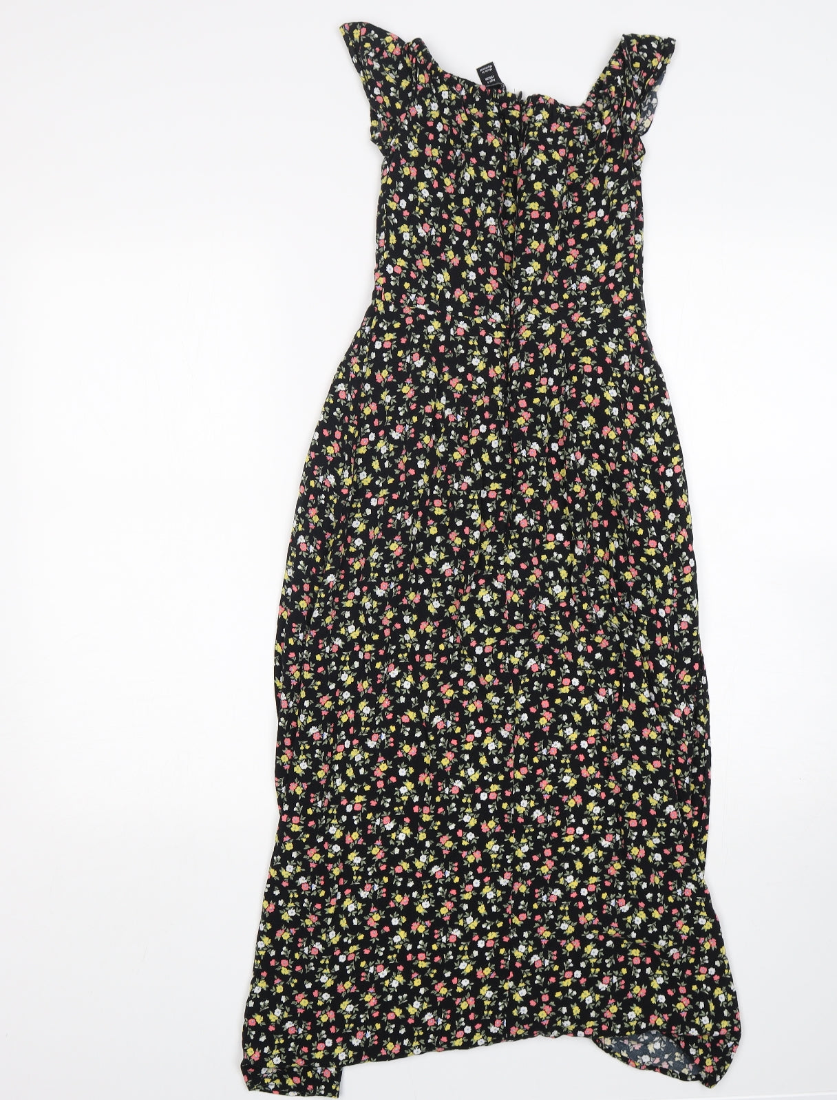 New Look Girls Multicoloured Floral Viscose Playsuit One-Piece Size 9 Years   - playsuit with maxi skirt