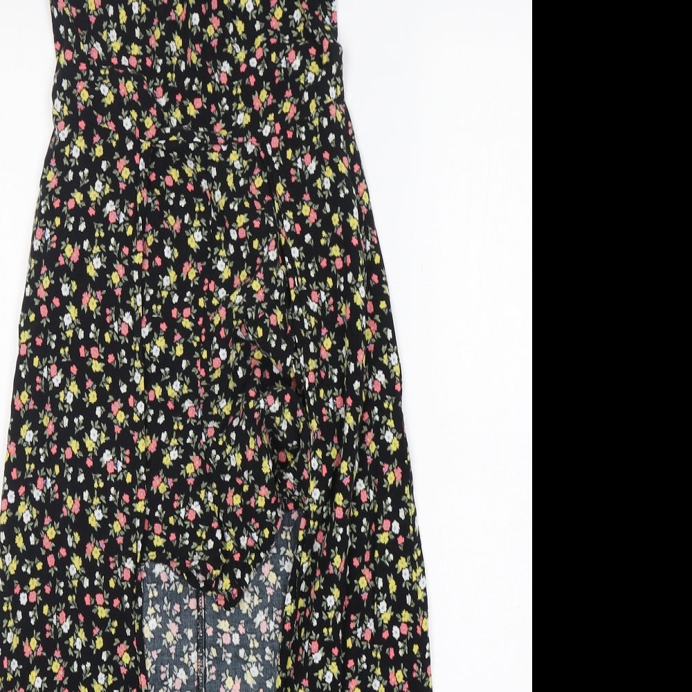 New Look Girls Multicoloured Floral Viscose Playsuit One-Piece Size 9 Years   - playsuit with maxi skirt