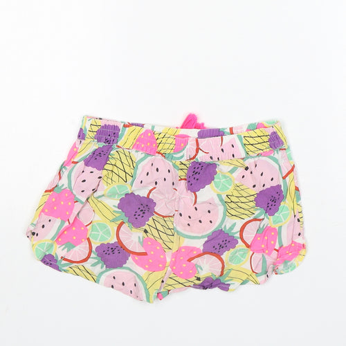TU Girls Multicoloured Floral Viscose Sweat Shorts Size 8 Years  Regular