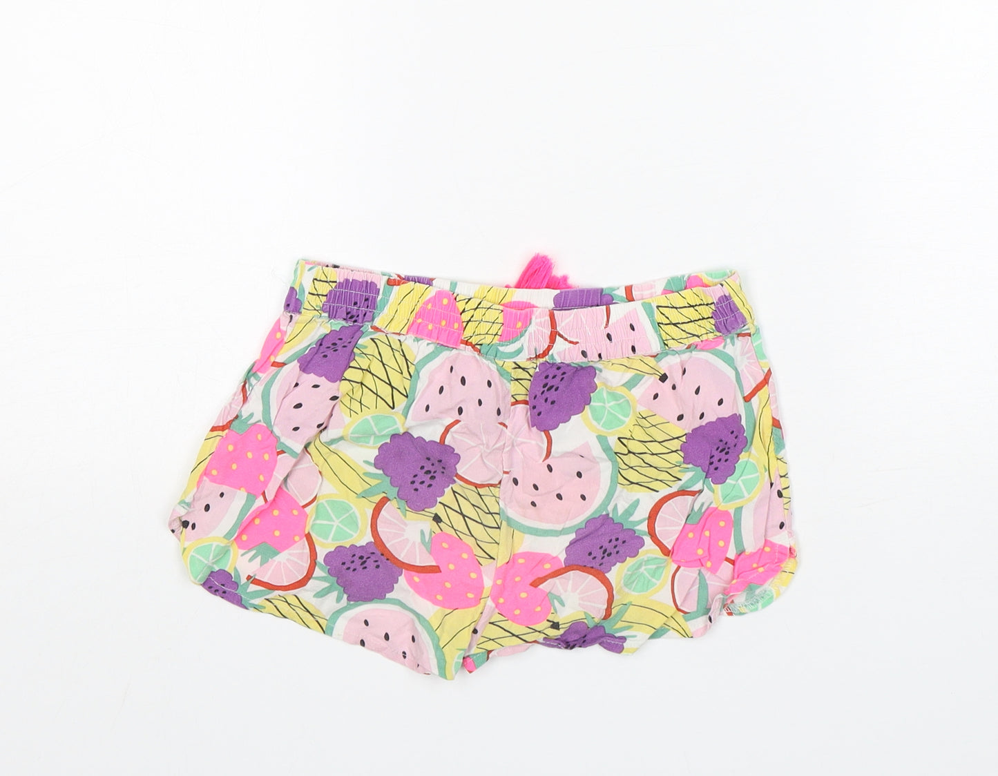 TU Girls Multicoloured Floral Viscose Sweat Shorts Size 8 Years  Regular