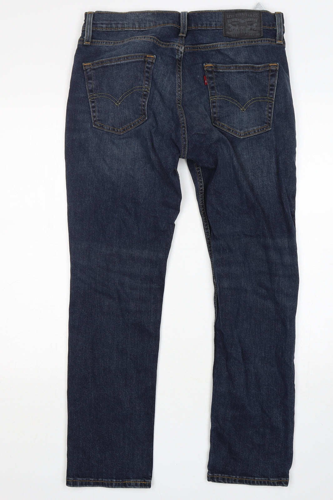 Signature by Levi Strauss & Co. Mens Blue  Cotton Straight Jeans Size 34 L30 in Regular  - Levi's 511
