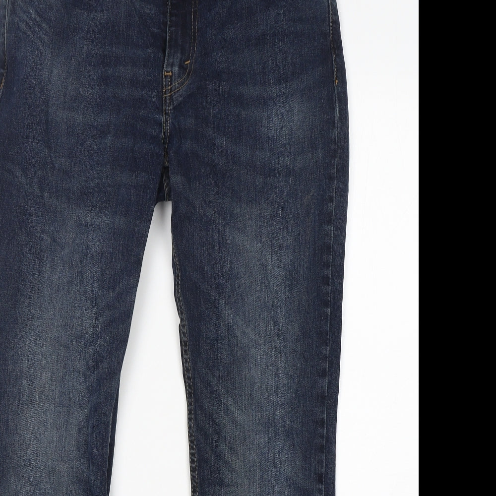 Signature by Levi Strauss & Co. Mens Blue  Cotton Straight Jeans Size 34 L30 in Regular  - Levi's 511