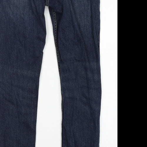 Signature by Levi Strauss & Co. Mens Blue  Cotton Straight Jeans Size 34 L30 in Regular  - Levi's 511