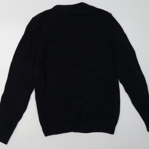 BHS Mens Blue  Cotton Pullover Sweatshirt Size S