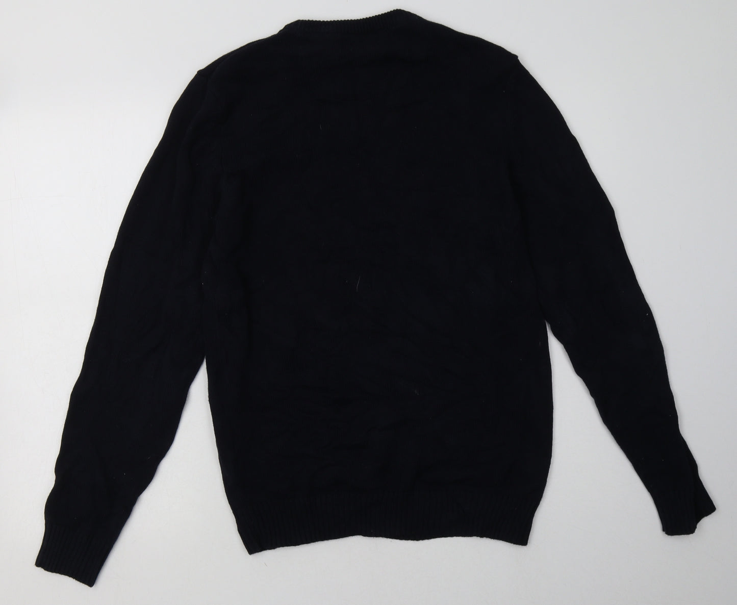 BHS Mens Blue  Cotton Pullover Sweatshirt Size S