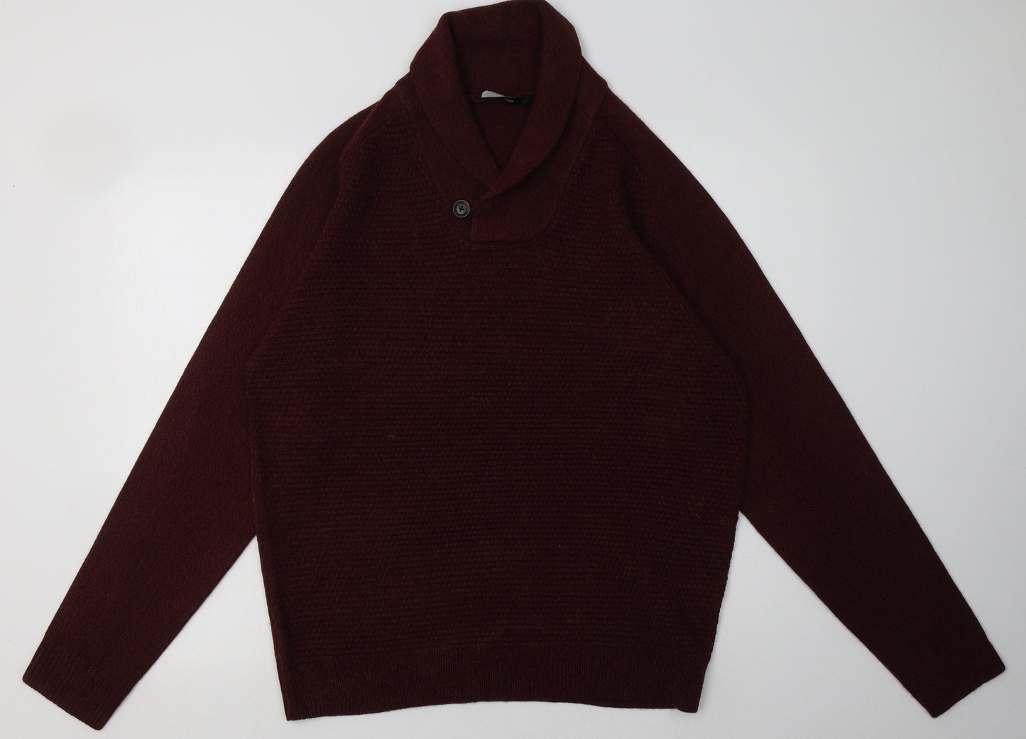 George Mens Red  Acrylic  Sweatshirt Size L