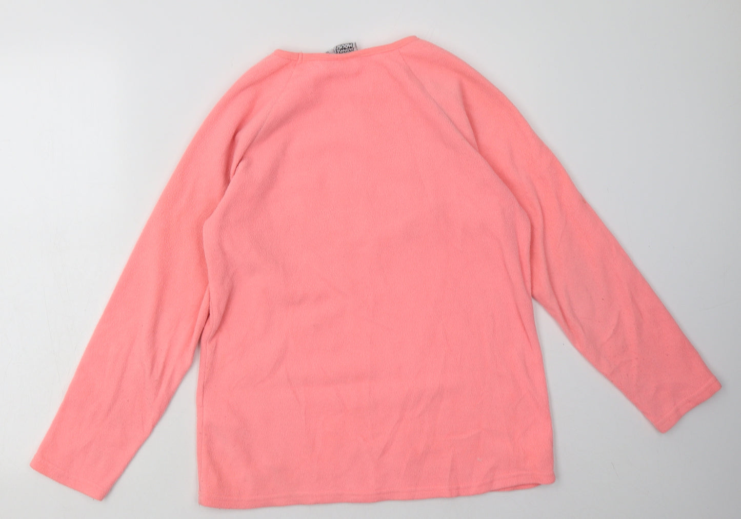 Primark Girls Pink  Polyester  Pyjama Top Size 14-15 Years  Pullover - Minnie Mouse