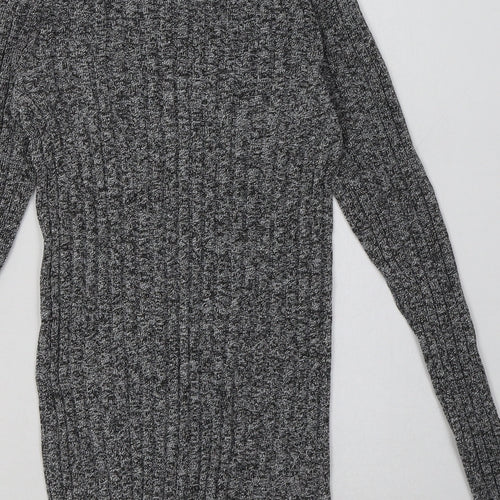 Primark Womens Grey  Polyester Pullover Sweatshirt Size 8  Pullover