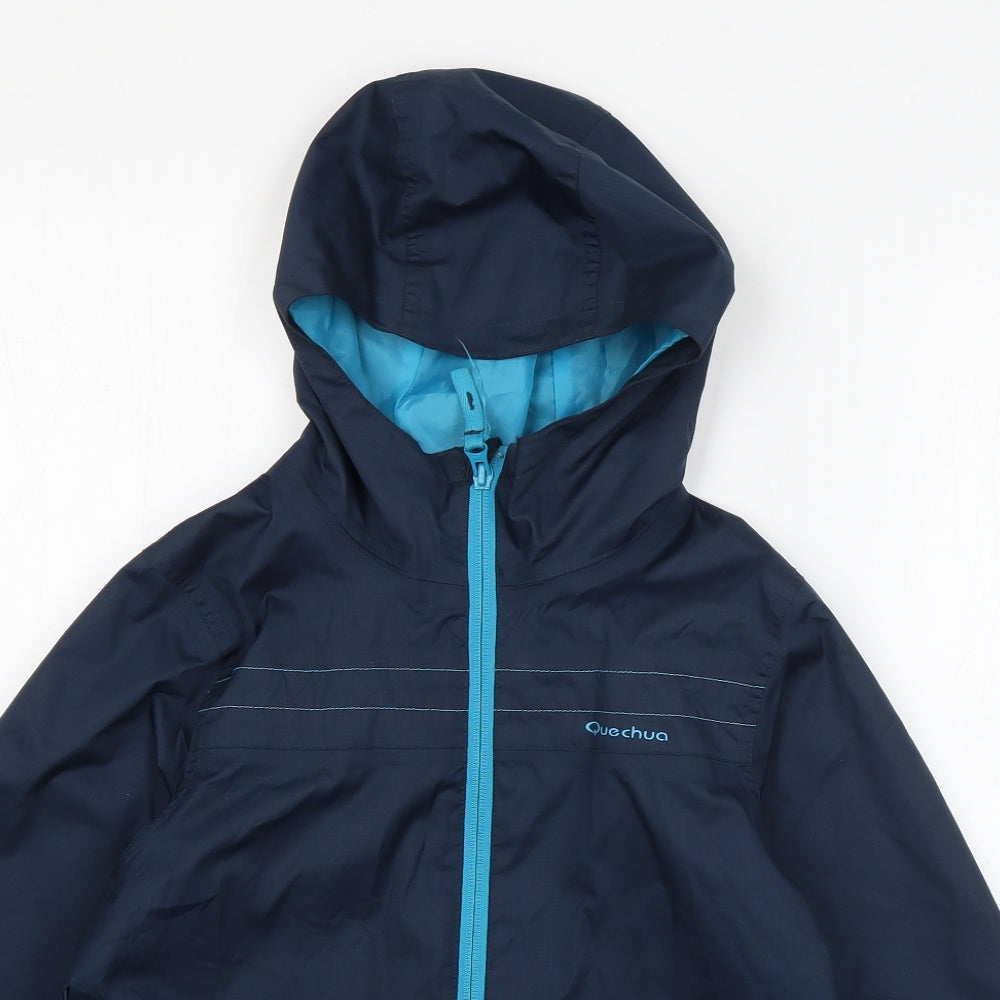 Quechua Boys Blue   Jacket  Size 10 Years  Zip