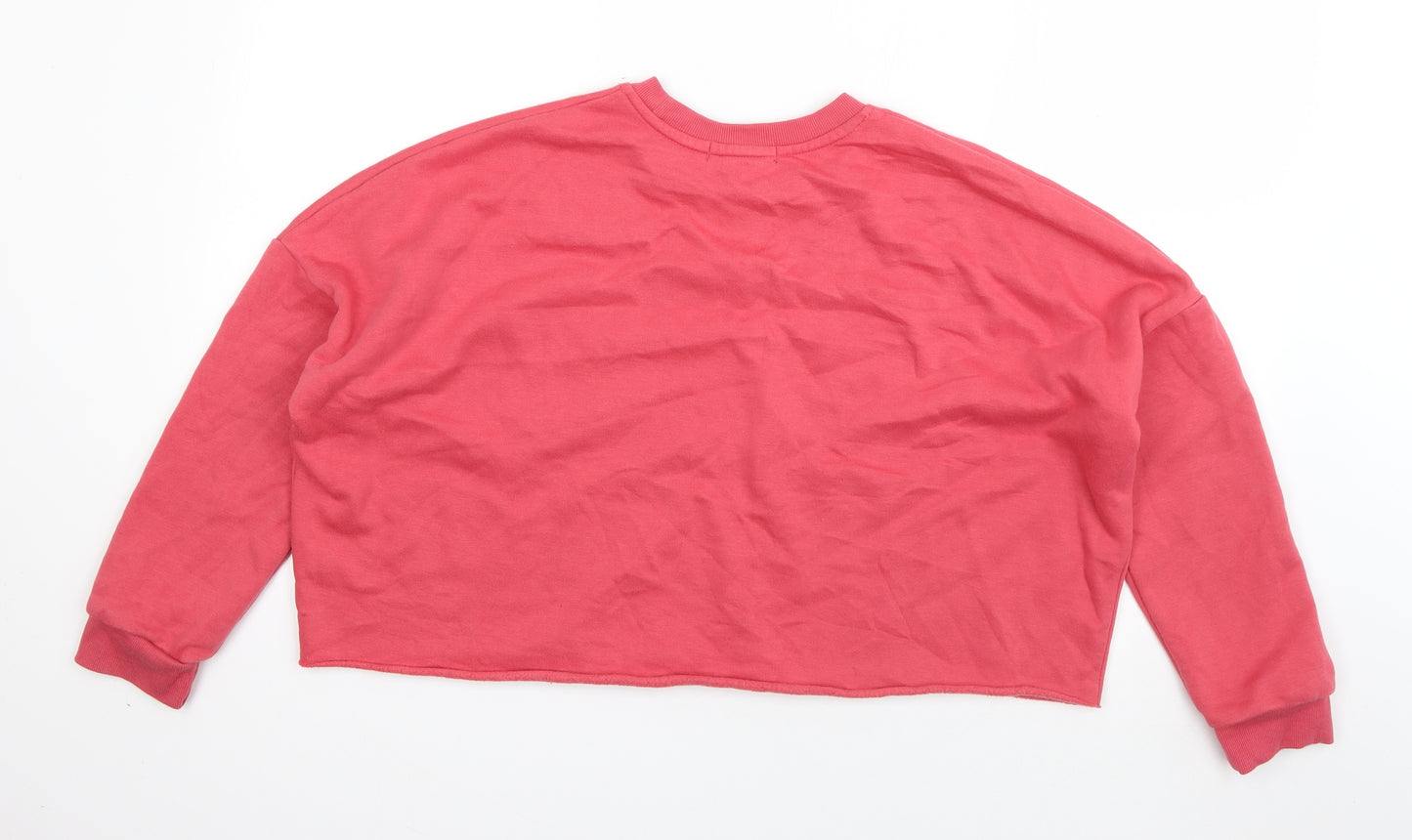 Primark Womens Pink  Polyester Pullover Sweatshirt Size 10  Pullover