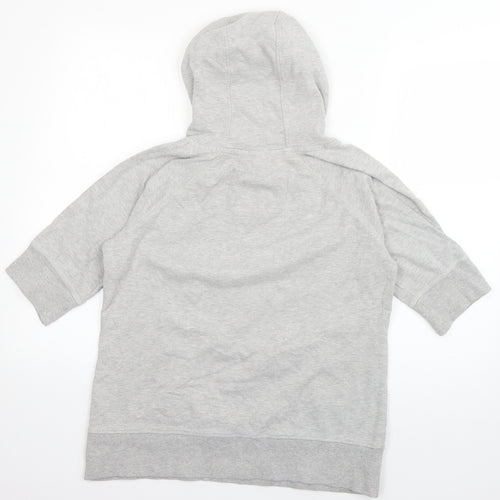 Animal Womens Grey  Cotton Pullover Hoodie Size 14  Pullover