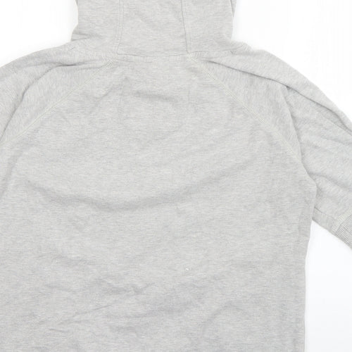 Animal Womens Grey  Cotton Pullover Hoodie Size 14  Pullover