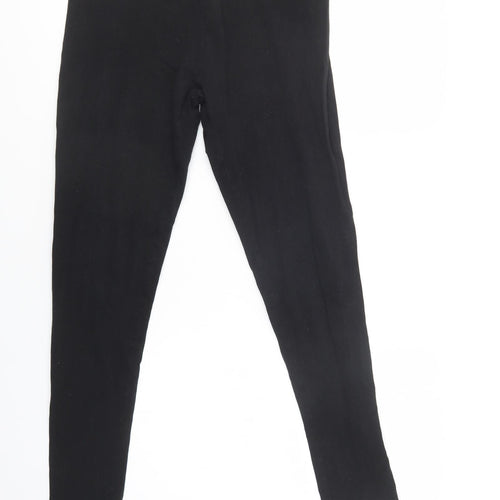 Primark Womens Black  Cotton  Leggings Size M L28 in