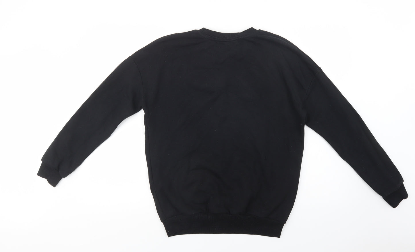 Bershka Womens Black  Cotton Pullover Sweatshirt Size M   - Looney Tunes