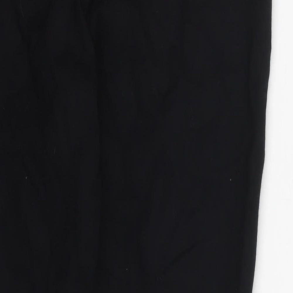 George Womens Black  Viscose Carrot Leggings Size 12 L24 in
