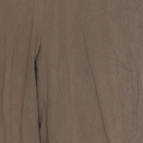 Sandwich Womens Brown  Cotton Cropped Leggings Size M L24 in