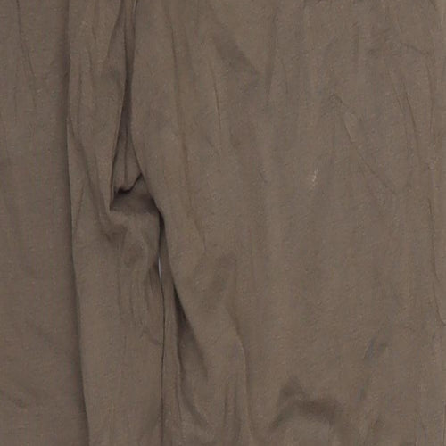 Sandwich Womens Brown  Cotton Cropped Leggings Size M L24 in