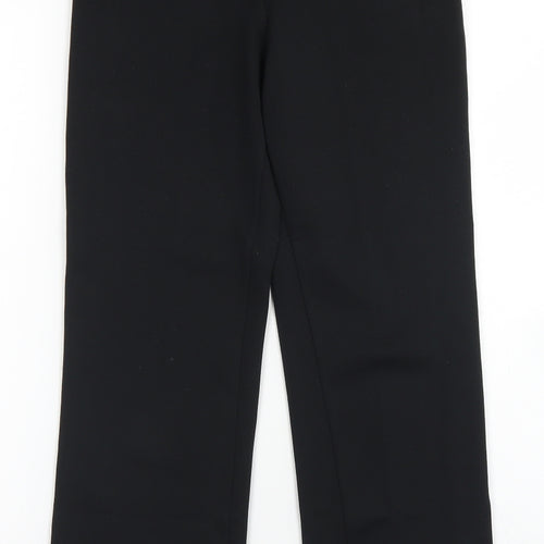 St Michael Womens Black  Nylon Dress Pants Trousers Size 10 L27 in Regular