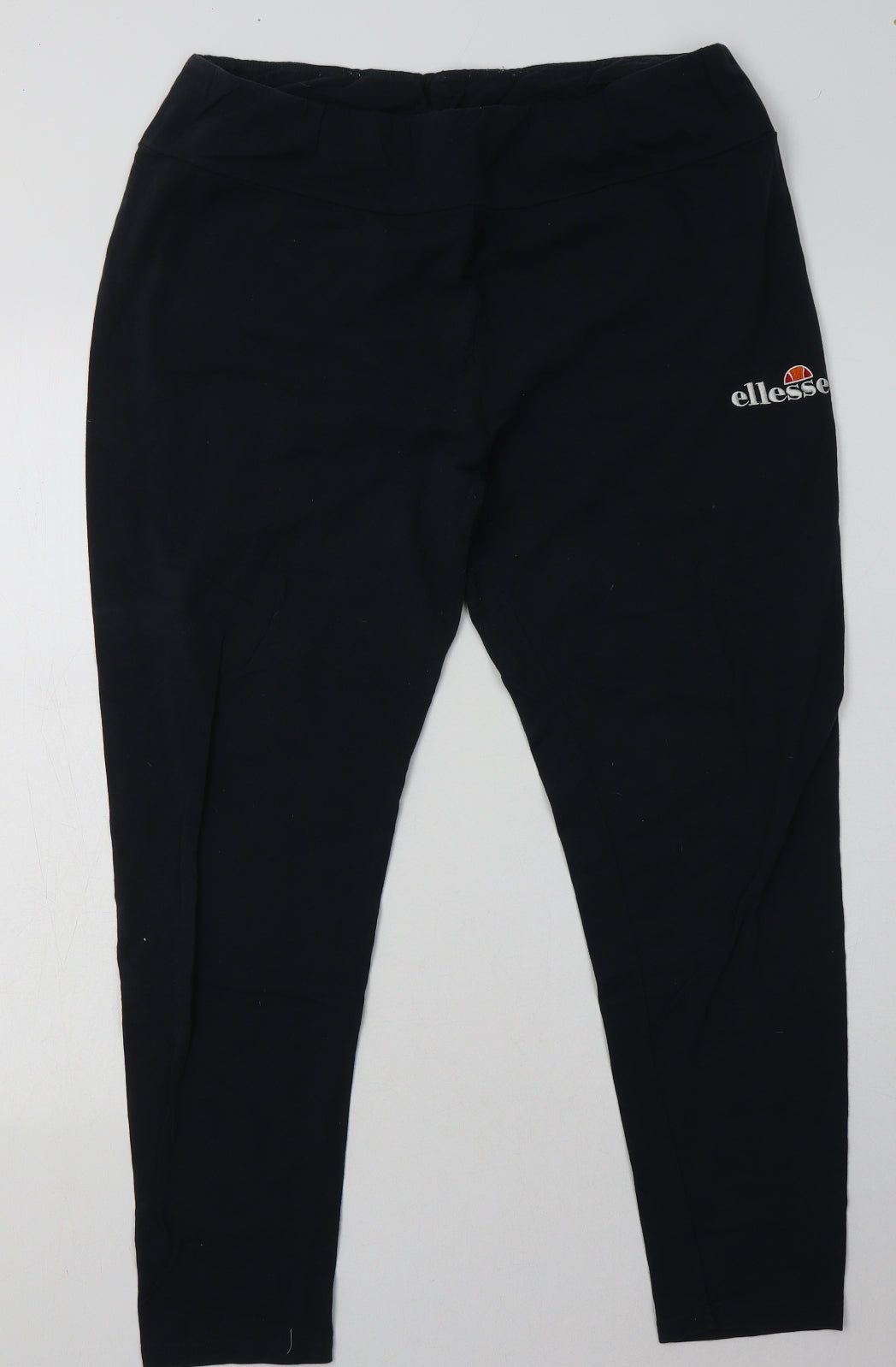 ellesse Womens Black  Cotton Capri Leggings Size 22 L30 in